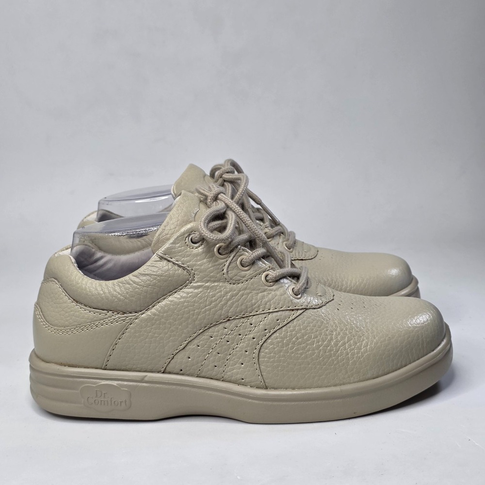 Dr. Comfort‎ Lindsey Women's Shoes Size 6 W UK 3.5 EU 36 Cream Beige Leather